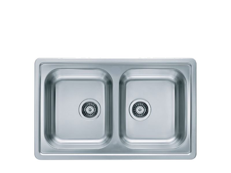 Dvodelna usadna sudopera ELEGANT 40 fi90