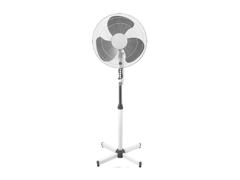 ROSBERG ventilator stojeći R51760AL Sivo-Beli