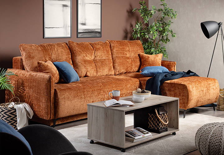 CROWN – Ugaona garnitura za savršeno stilizovan dnevni boravak